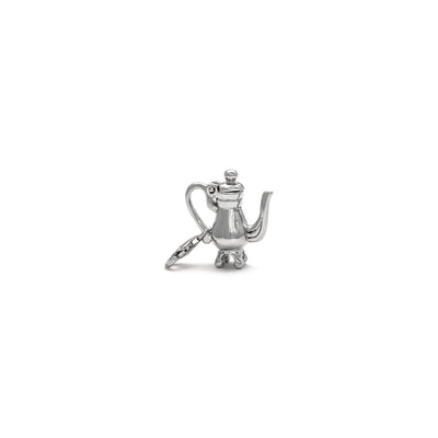 Teapot Pendant (Silver) front - Lucky Diamond - New York