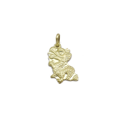 [龙] Chinese Zodiac Dragon Pendant (14K) Lucky Diamond New York