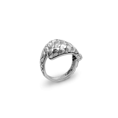 Cobra Ring (Silver) Lucky Diamond New York