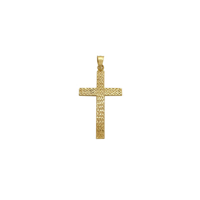 Diamond Cuts Cross Pendant (14K) Lucky Diamond New York