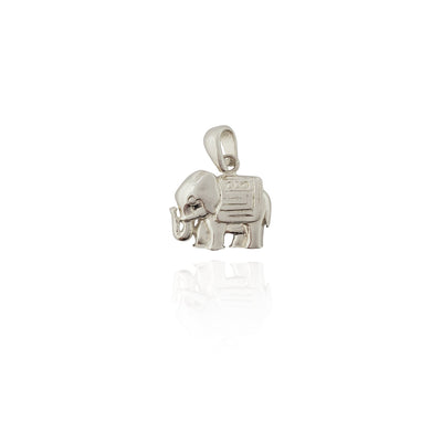 Elephant Pendant (Silver) New York Lucky Diamond