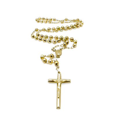 Rosary Diamond Cut Necklace (14K) Lucky Diamond New York