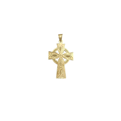 Flat Orthodox Cross Pendant (14K) Lucky Diamond New York