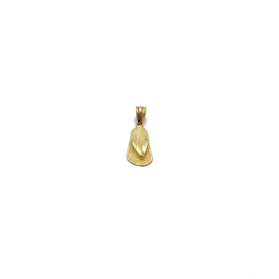 Flip Flop Pendant (14K) 14 Karat Yellow Gold, Lucky Diamond New York