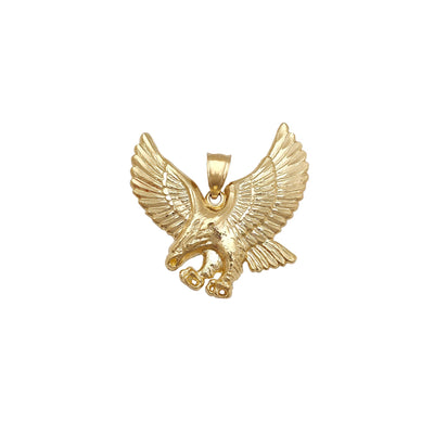 Flying Eagle Pendant (14K) Lucky Diamond New York