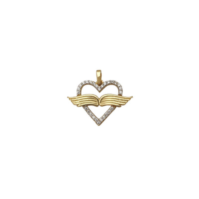 Heart & Wings Pendant (14K) Lucky Diamond New York
