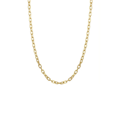 Hollow Cable Chain 20 inches (14K) Lucky Diamond New York