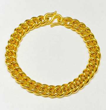 Miami Cuban Solid Bracelet (24K)