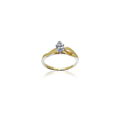 Marquise Engagement Diamond Ring (14K) Lucky Diamond New York