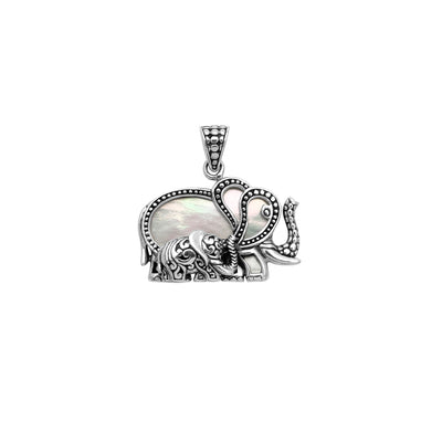 Opal Celtic Elephant Pendant (Silver) Lucky Diamond New York