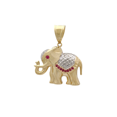 Ornament Elephant Pendant (14K) Lucky Diamond New York