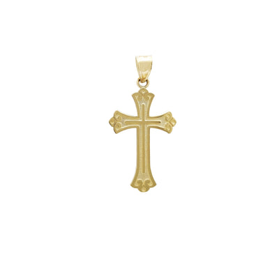 Orthodox Cross Pendant (14K) Lucky Diamond New York