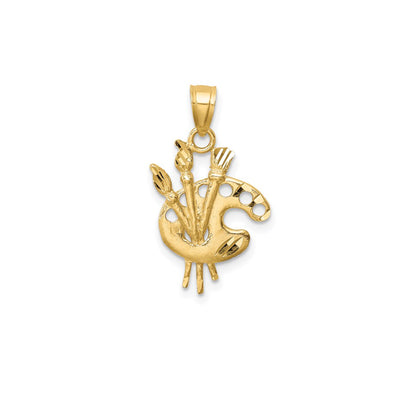 Paint & Palette Pendant (14K) Lucky Diamond New York