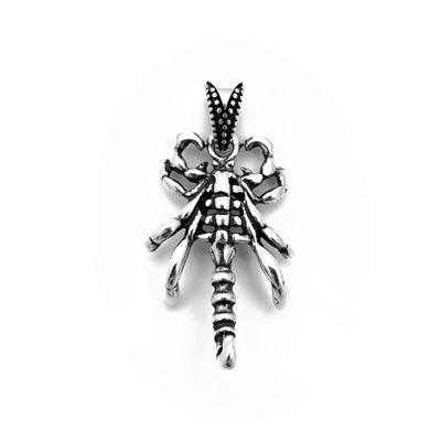 Pandinus Imperator Scorpion Antique Finish Pendant (Silver) Lucky Diamond New York