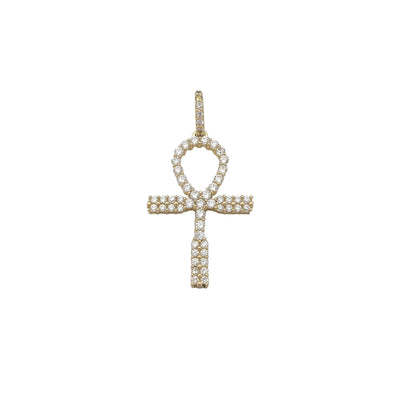 Pave Ankh Pendant (10K) Lucky Diamond New York