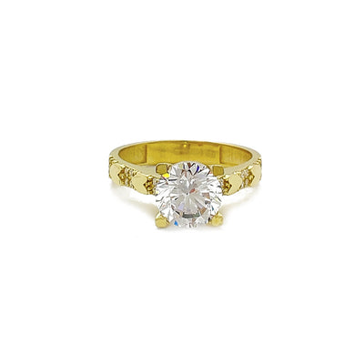 Pave Love Engagement Ring (10K) Lucky Diamond New York