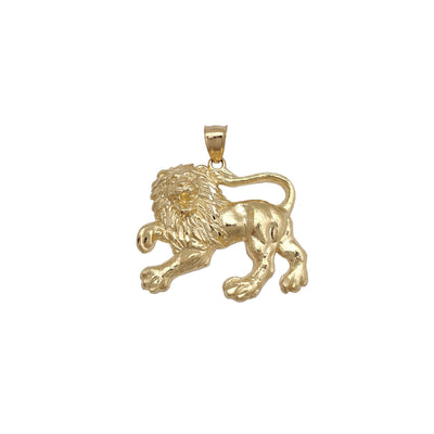 Roaring Lion Pendant (14K) Lucky Diamond New York