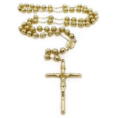 Rosary Tetrahydra Diamond Cut Necklace (14K) Lucky Diamond New York