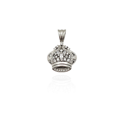 Royal Crown CZ Pendant (Silver) New York Lucky Diamond