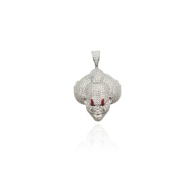 Silver IT Pennywise Head Pendant (Silver) New York Lucky Diamond