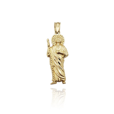 Saint Jude Pendant (14K) Lucky Diamond New York