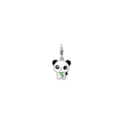 Adorable Cartoon Panda Charm (Silver) front - Lucky Diamond - New York