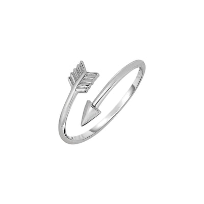 Silver Arrow Ring (Silver) main - Lucky Diamond - New York
