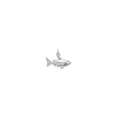 Shark Antique Charm (Silver) front - Lucky Diamond - New York
