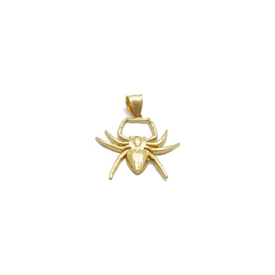 Spider Pendant (14K) Spiderman Logo Gold, 14 Karat Gold, Lucky Diamond New York