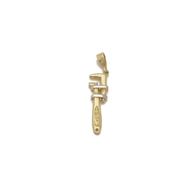 Stilson Wrench Pendant (14K) 14 Karat Yellow Gold, White gold, Popular Jewerly New York