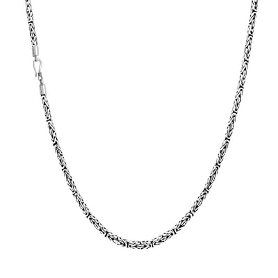 Super-Byzantine Chain (Silver) Lucky Diamond New York