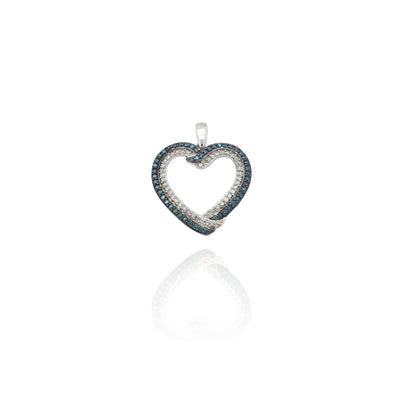Tangled Heart Diamond Pendant (10K) New York Lucky Diamond