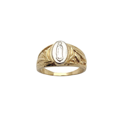 Two-Tone Virgin Mary Ring (14K) Lucky Diamond New York