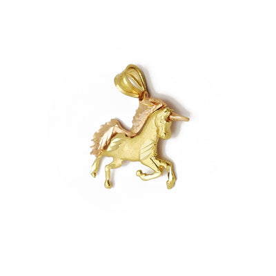 Galloping Unicorn Pendant (14K) Lucky Diamond New York