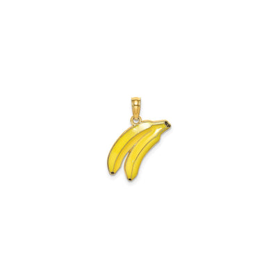 Bananas Pendant (14K) front - Lucky Diamond - New York