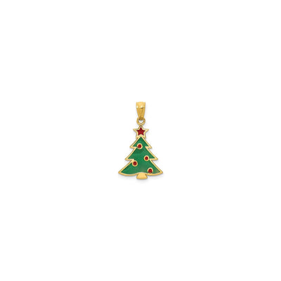 Christmas Tree Charm (14K) front - Lucky Diamond - New York