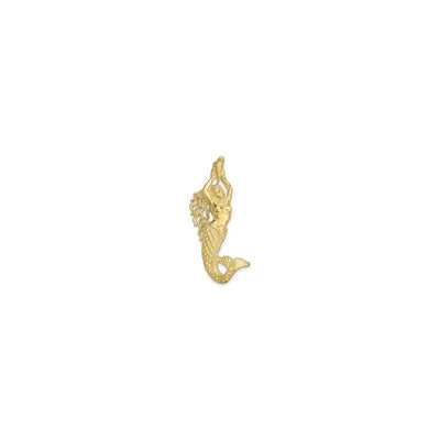 Mermaid Pendant (14K) front - Lucky Diamond - New York