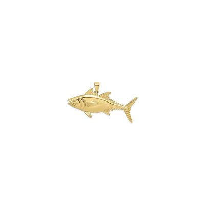 Skipjack Tuna Fish Pendant (14K) front - Lucky Diamond - New York