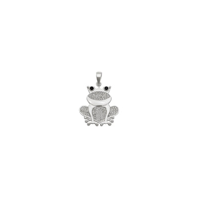 Icy Frog Pendant (Silver) front - Lucky Diamond - New York