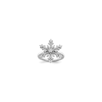 Icy Snowflake Ring (Silver) diagonal - Lucky Diamond - New York