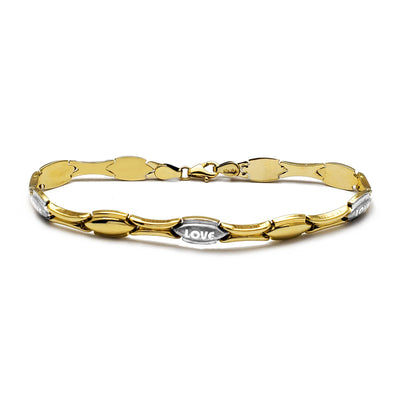 X & Love Bracelet (10K) Lucky Diamond New York