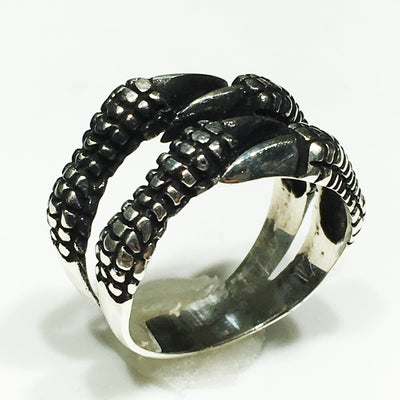 Antique Dragon Talon Ring (Silver) - Lucky Diamond