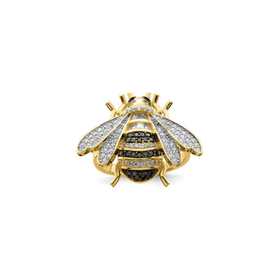 Icy Bumblebee Ring (Silver) main - Lucky Diamond - New York