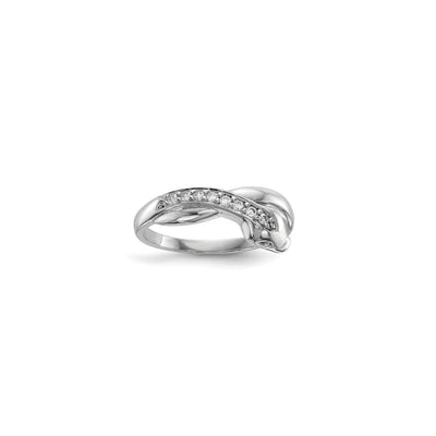 Bejeweled Snake Ring (Silver) main - Lucky Diamond - New York